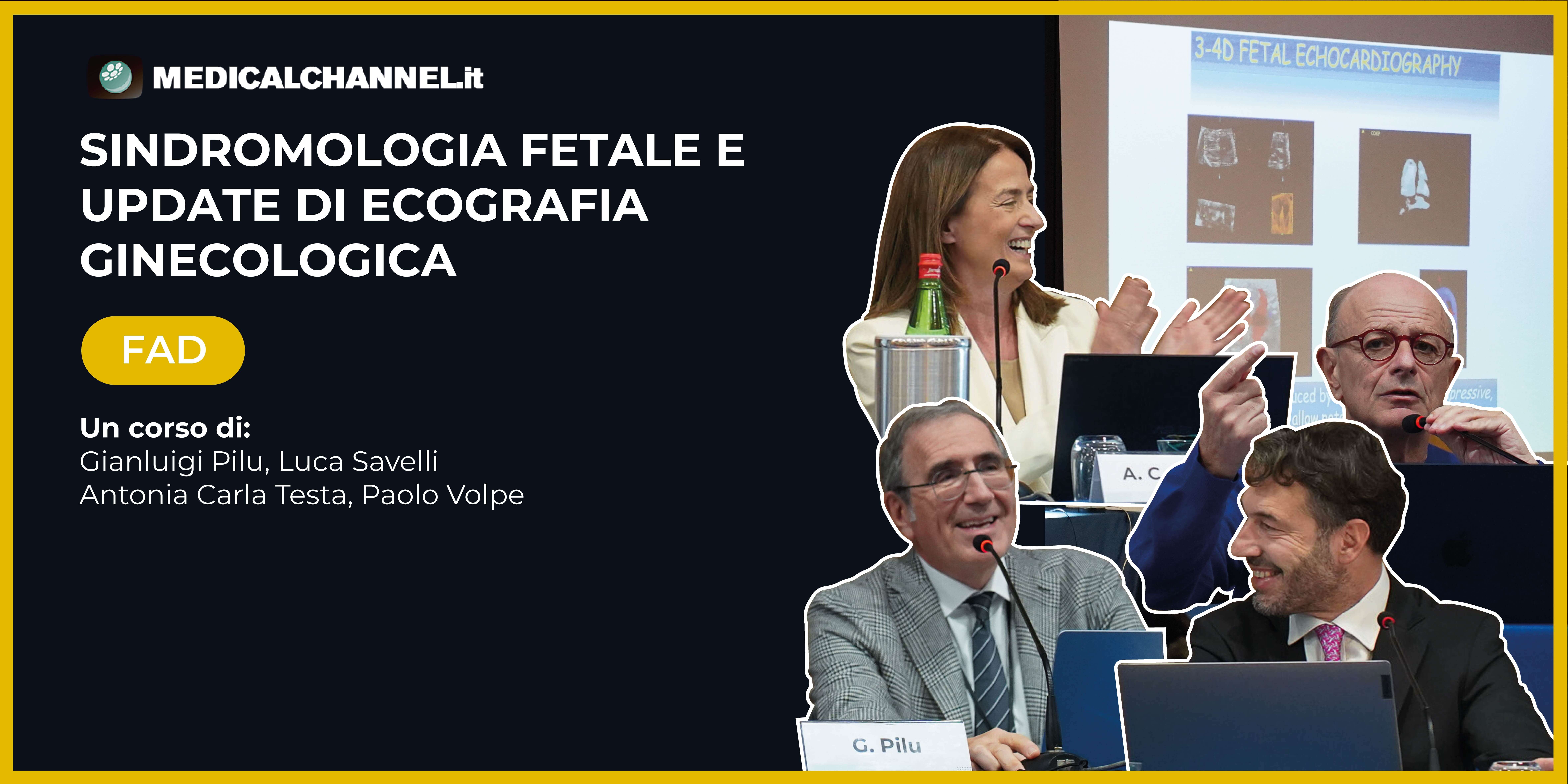 Sindromologia fetale e Update di ecografia ginecologica - FAD